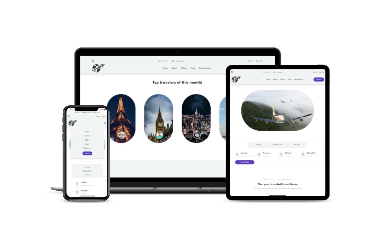 Proyecto de desarrollo web para Flight Agency